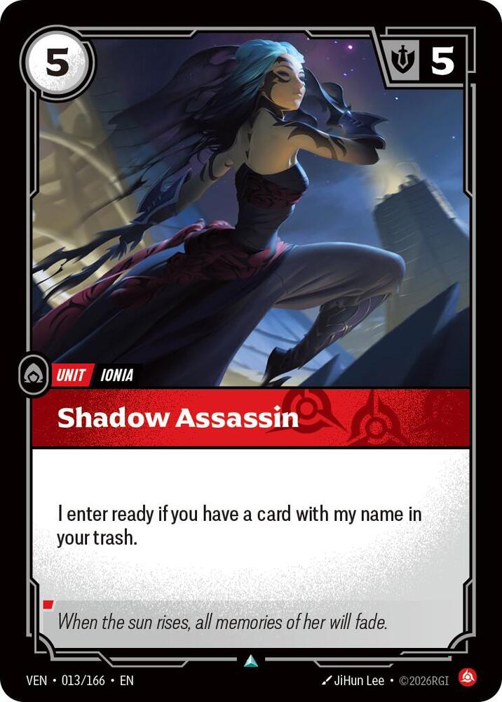Shadow Assassin 013/166 (Vendetta) 