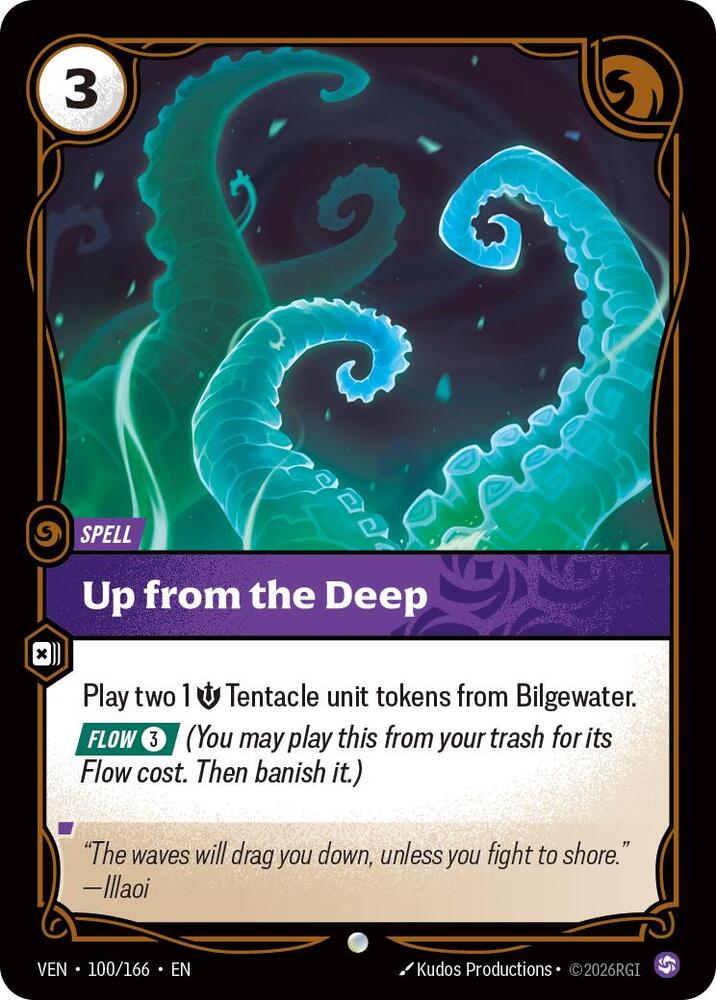 Up from the Deep 100/166 (Vendetta)  - Foil