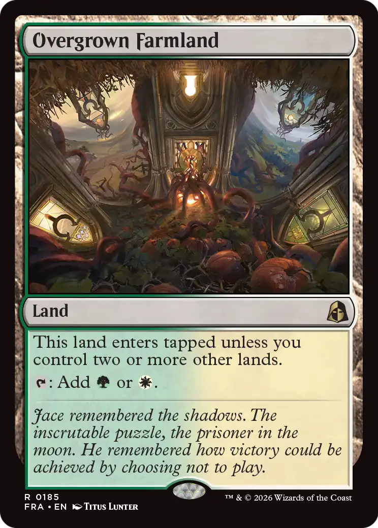 Overgrown Farmland 185 (Reality Fracture)  - Foil