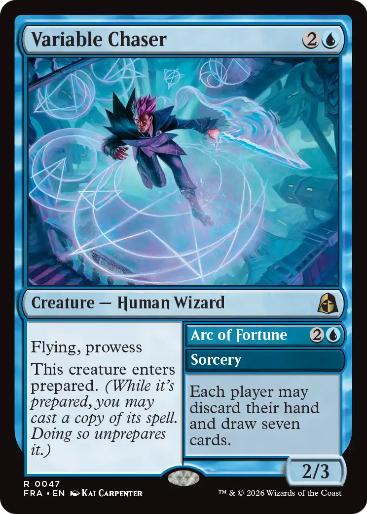 Variable Chaser // Arc of Fortune 47 (Reality Fracture)  - Foil