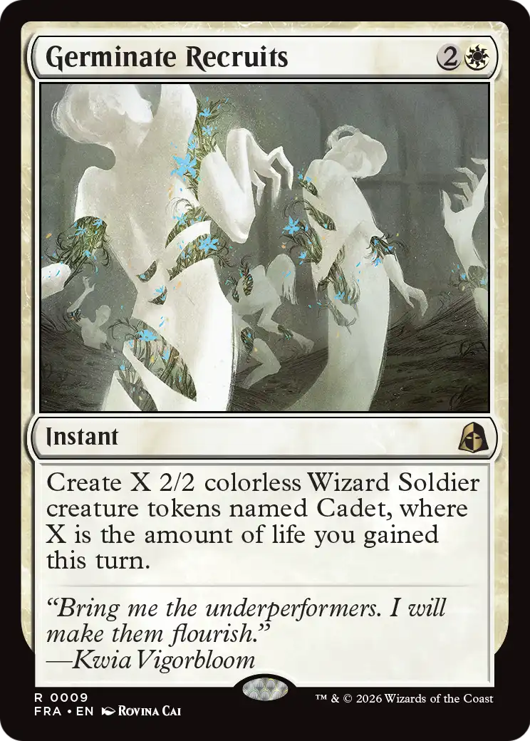 Germinate Recruits 9 (Reality Fracture)  - Foil