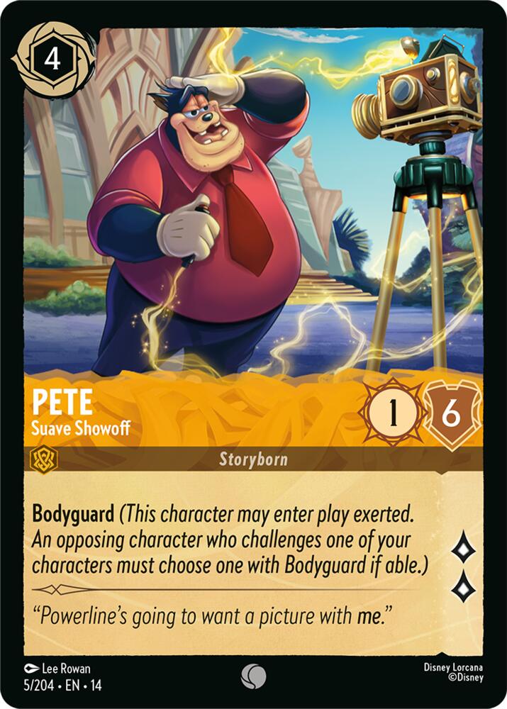 Pete Suave, Showoff 5/204 (Hyperia City) 