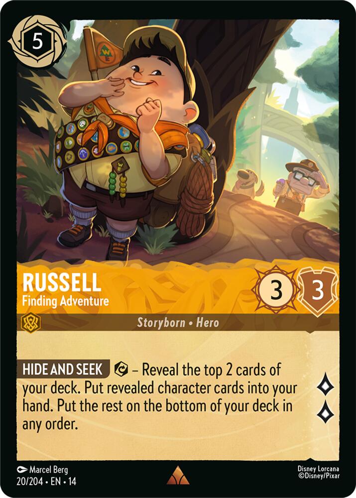 Russell, Finding Adventure 20/204 (Hyperia City) 