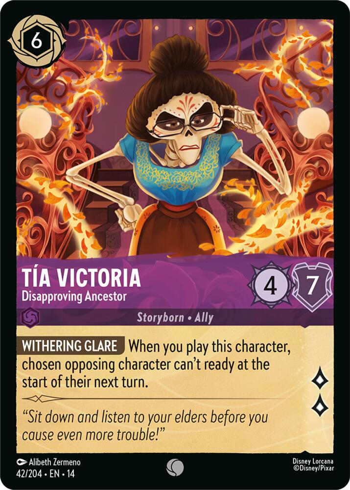 Tía Victoria, Disapproving Ancestor 42/204 (Hyperia City) 