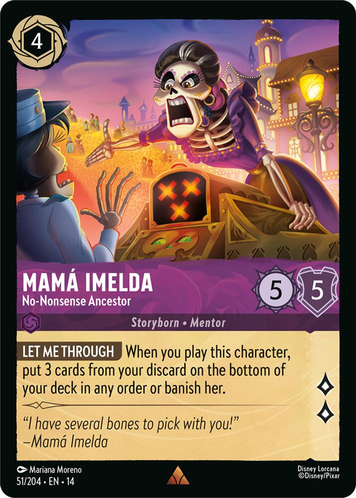 Mamá Imelda, No Nonsense Ancestor 51/204 (Hyperia City) 