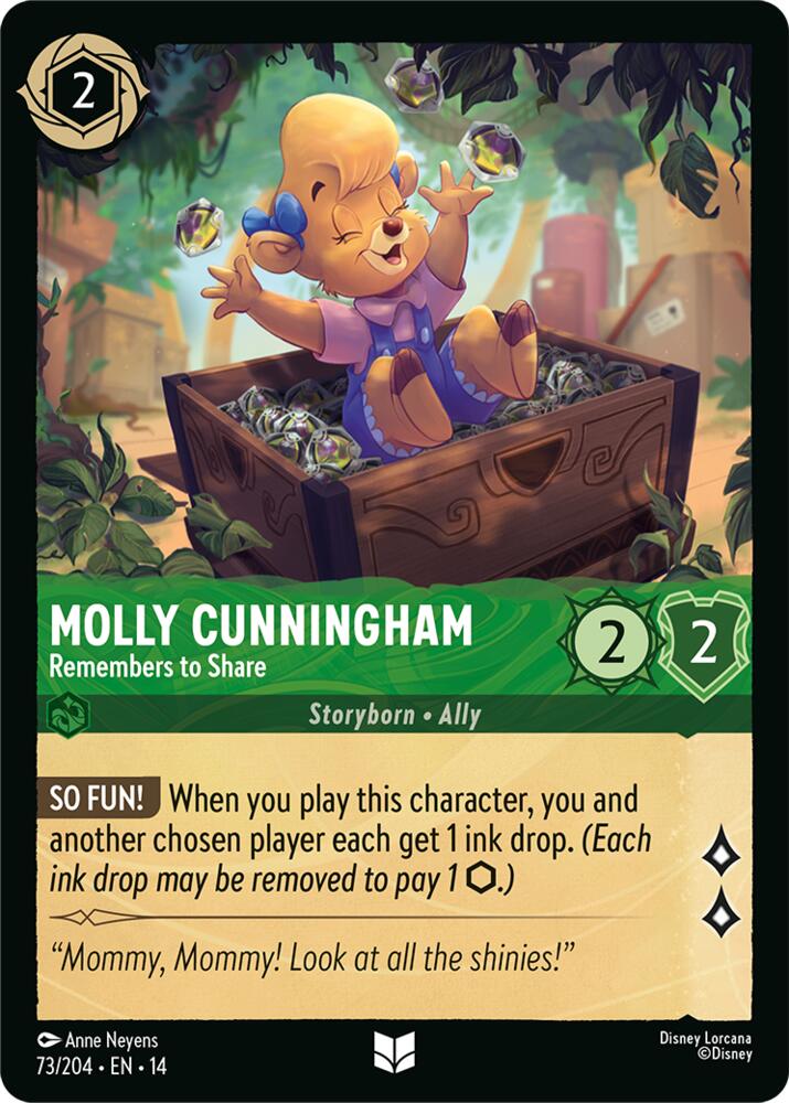 Molly Cunningham, Remembers to Share 73/204 (Hyperia City) 