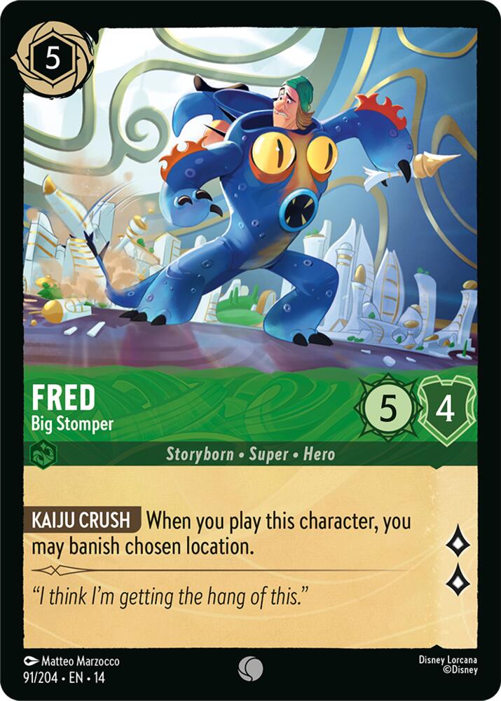 Fred, Big Stomper 91/204 (Hyperia City) 