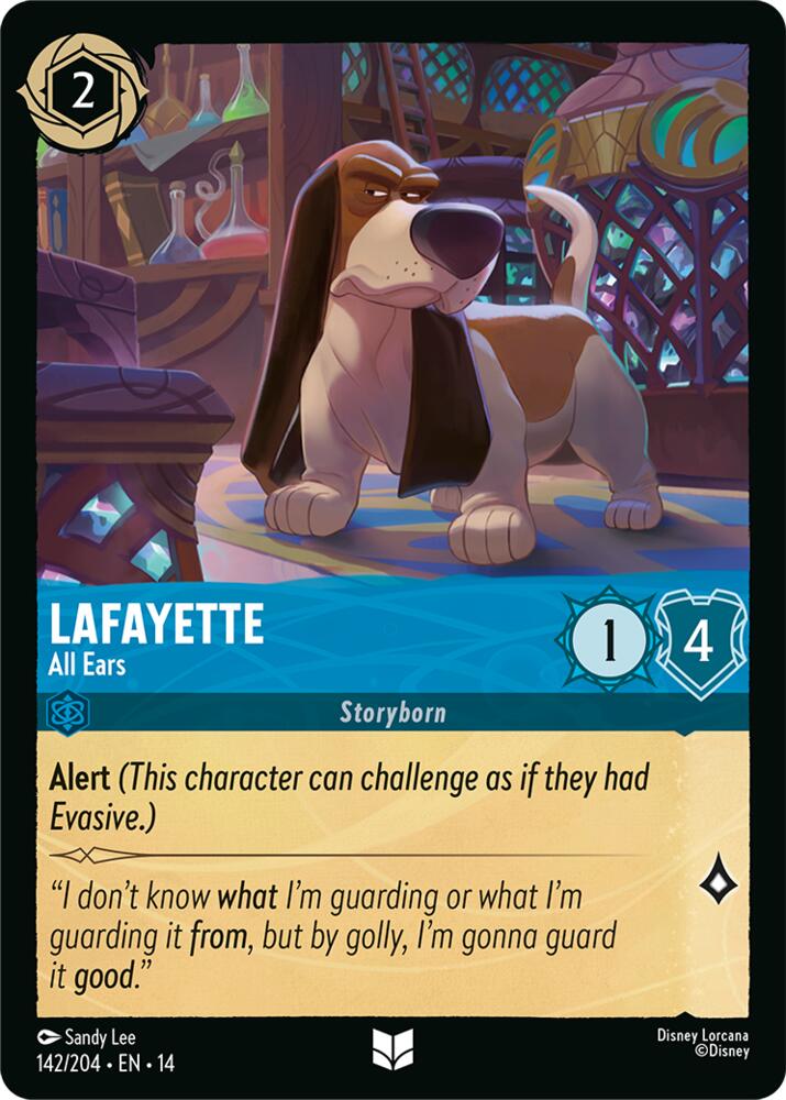 Lafayette, All Ears 142/204 (Hyperia City)  - Cold Foil