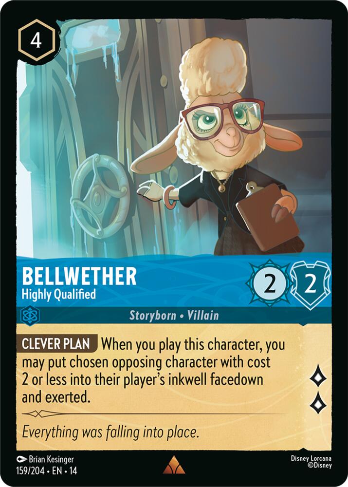 Bellwether, Highly Qualified 159/204 (Hyperia City) 