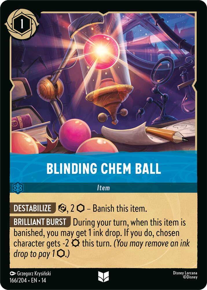 Blinding Chem Ball 166/204 (Hyperia City) 