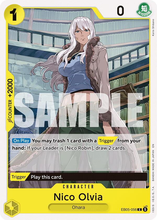 Nico Olvia EB05-056 (Extra Booster: One Piece Heroines Edition Vol. 2) 