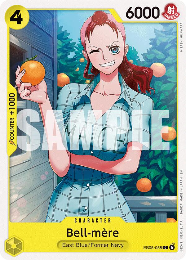 Bell-mere EB05-058 (Extra Booster: One Piece Heroines Edition Vol. 2) 