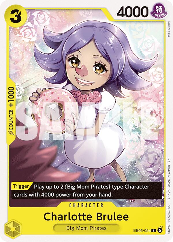 Charlotte Brulee EB05-054 (Extra Booster: One Piece Heroines Edition Vol. 2) 