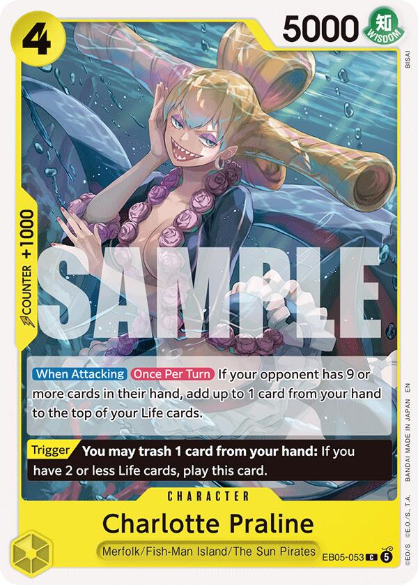Charlotte Praline EB05-053 (Extra Booster: One Piece Heroines Edition Vol. 2) 