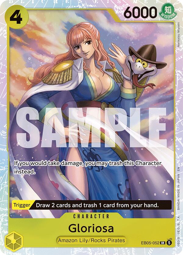 Gloriosa EB05-052 (Extra Booster: One Piece Heroines Edition Vol. 2)  - Foil
