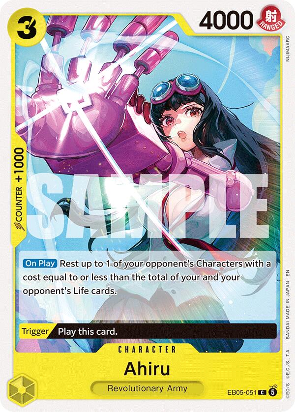 Ahiru EB05-051 (Extra Booster: One Piece Heroines Edition Vol. 2) 