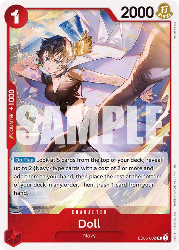 Doll EB05-002 (Extra Booster: One Piece Heroines Edition Vol. 2)  - Foil