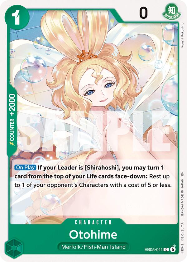 Otohime EB05-011 (Extra Booster: One Piece Heroines Edition Vol. 2) 