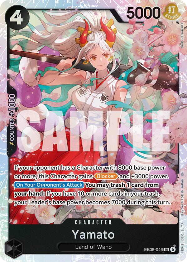 Yamato EB05-046 (Extra Booster: One Piece Heroines Edition Vol. 2)  - Foil
