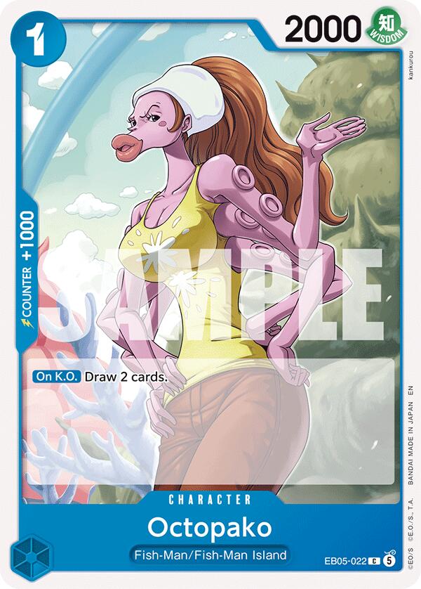 Octopako EB05-022 (Extra Booster: One Piece Heroines Edition Vol. 2) 