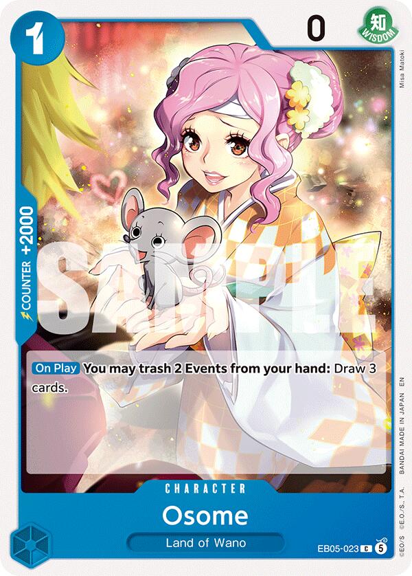 Osome EB05-023 (Extra Booster: One Piece Heroines Edition Vol. 2) 