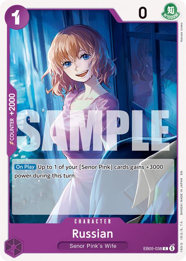 Russian EB05-038 (Extra Booster: One Piece Heroines Edition Vol. 2) 