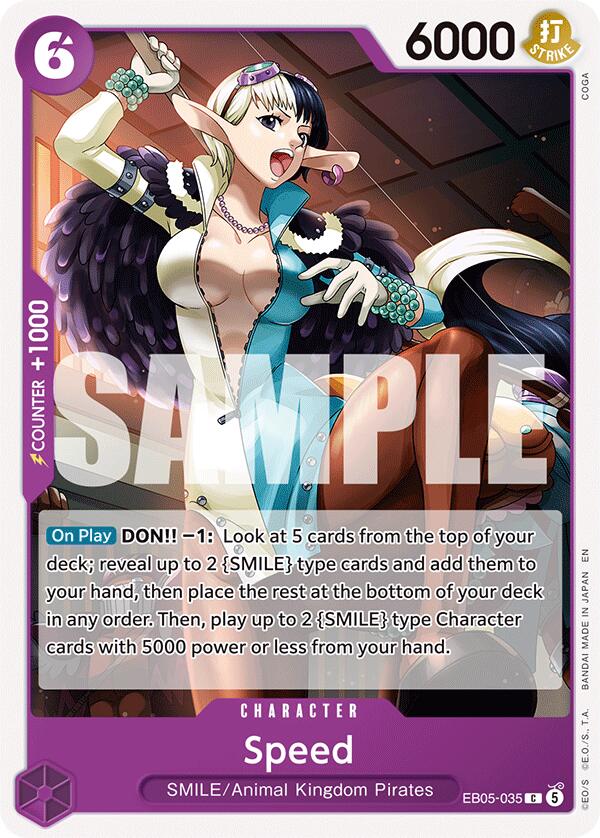 Speed EB05-035 (Extra Booster: One Piece Heroines Edition Vol. 2) 