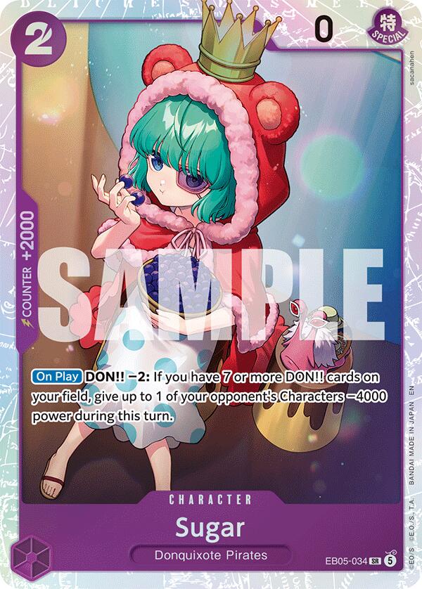 Sugar EB05-034 (Extra Booster: One Piece Heroines Edition Vol. 2)  - Foil