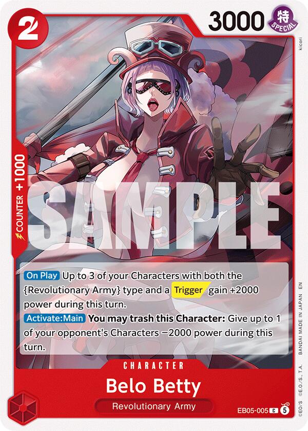 Belo Betty EB05-005 (Extra Booster: One Piece Heroines Edition Vol. 2) 