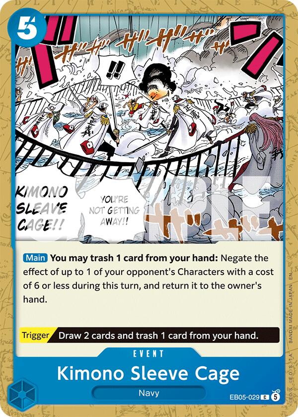 Kimono Sleeve Cage EB05-029 (Extra Booster: One Piece Heroines Edition Vol. 2) 