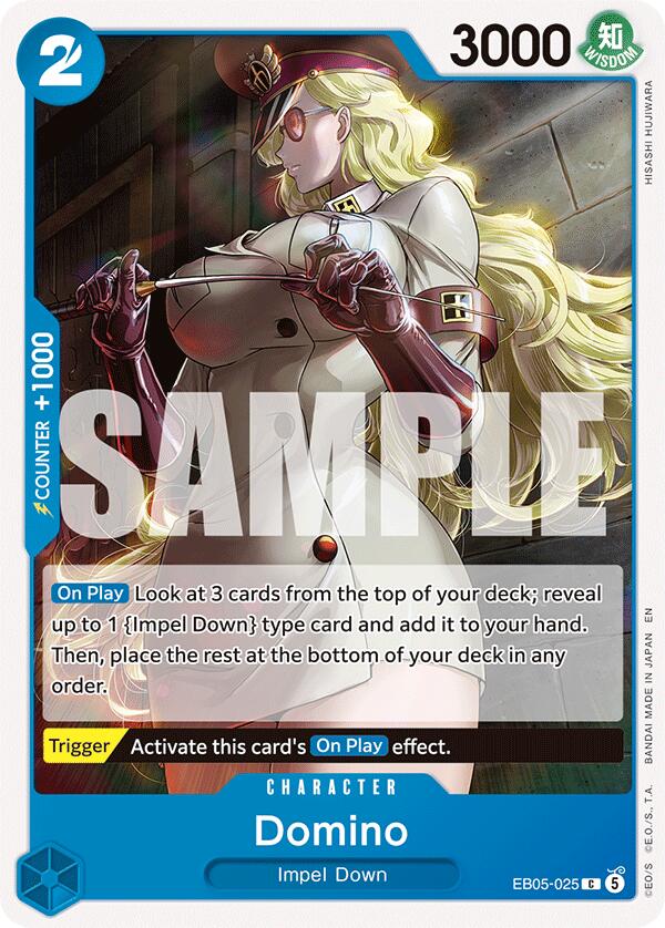 Domino EB05-025 (Extra Booster: One Piece Heroines Edition Vol. 2) 