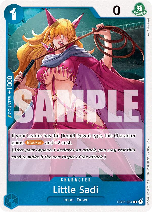 Little Sadi EB05-024 (Extra Booster: One Piece Heroines Edition Vol. 2)  - Foil