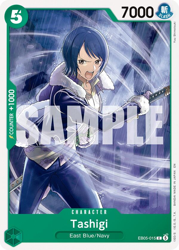 Tashigi EB05-015 (Extra Booster: One Piece Heroines Edition Vol. 2) 