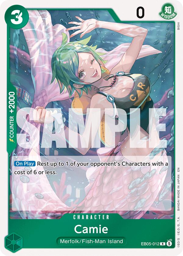 Camie EB05-012 (Extra Booster: One Piece Heroines Edition Vol. 2)  - Foil