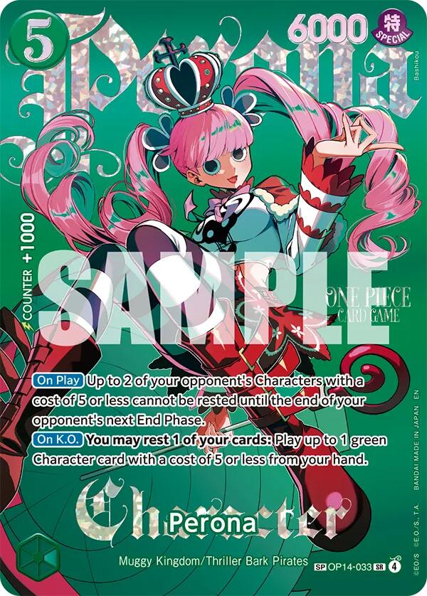 Perona OP14-033 (Extra Booster: One Piece Heroines Edition Vol. 2)  - Special Foil