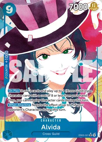Alvida EB05-021 (Extra Booster: One Piece Heroines Edition Vol. 2)  - Alternate Art Foil