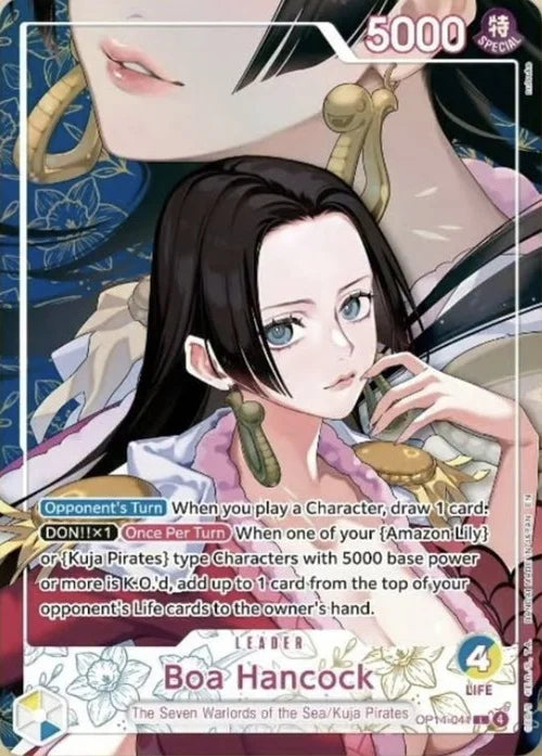 Boa Hancock OP14-041 (Extra Booster: One Piece Heroines Edition Vol. 2)  - Alternate Art Foil