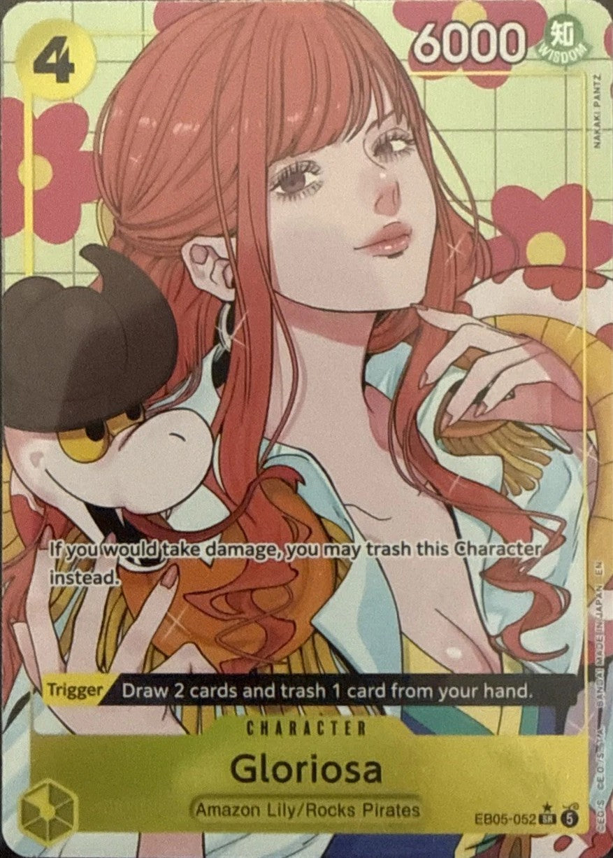 Gloriosa EB05-052 (Extra Booster: One Piece Heroines Edition Vol. 2)  - Alternate Art Foil