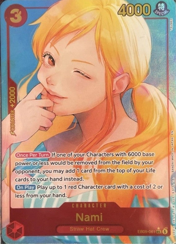 Nami EB05-061 (Extra Booster: One Piece Heroines Edition Vol. 2)  - Alternate Art Foil