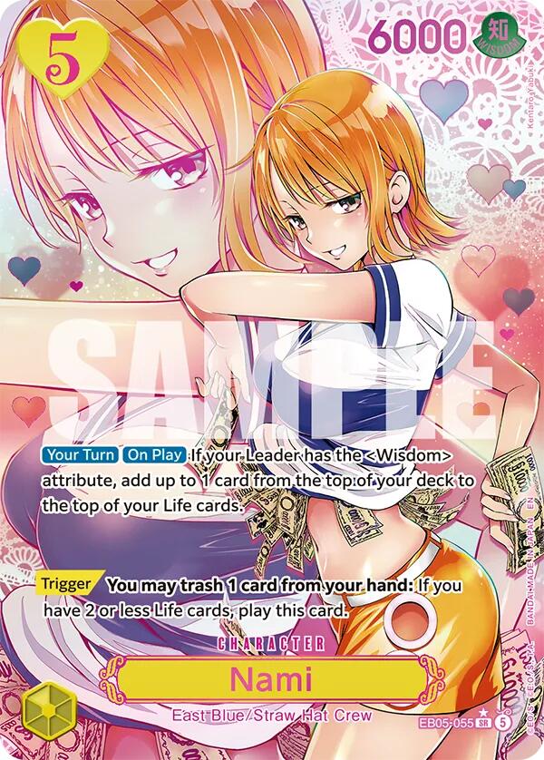 Nami EB05-055 (Extra Booster: One Piece Heroines Edition Vol. 2)  - Alternate Art Foil