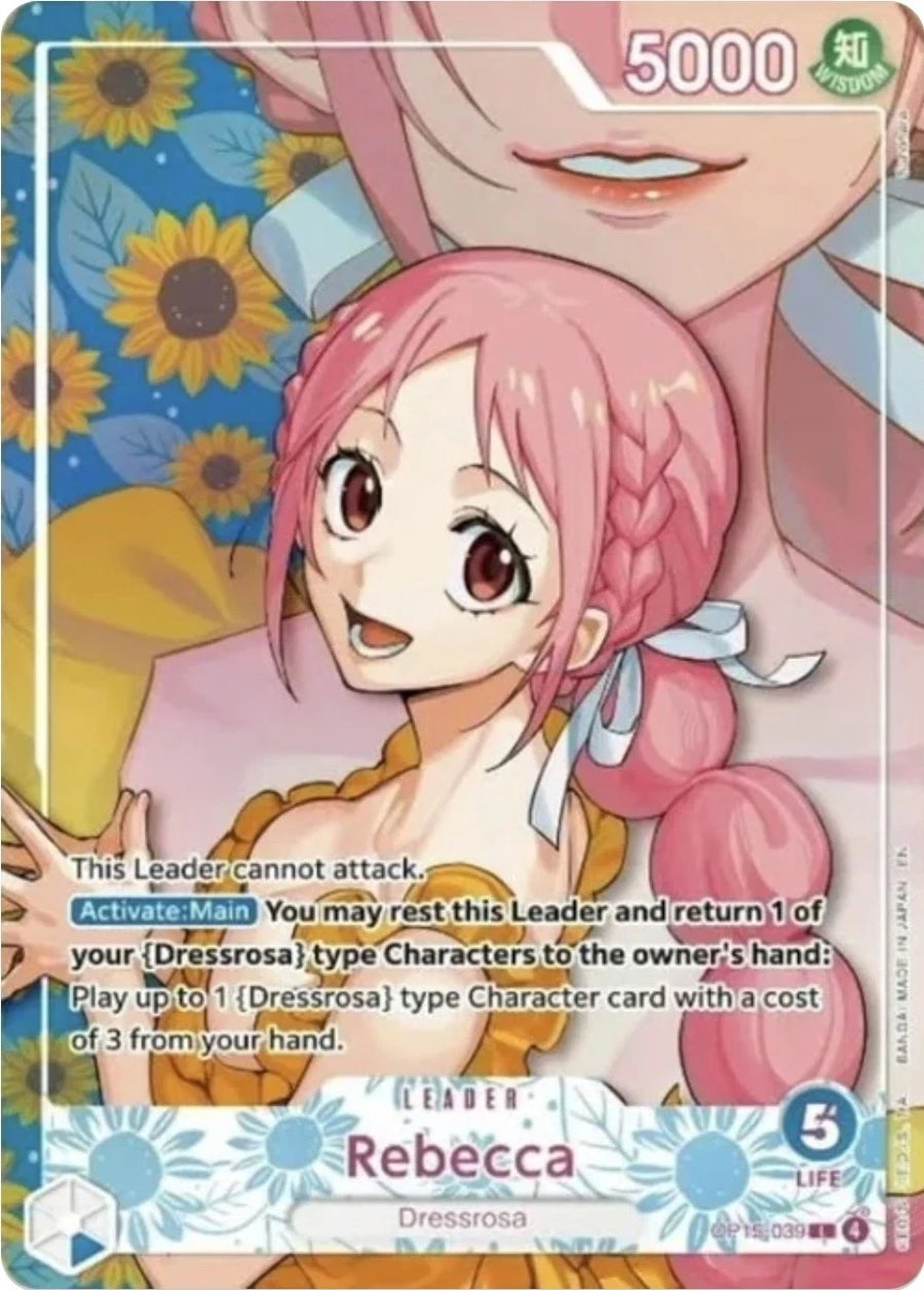 Rebecca OP15-039 (Extra Booster: One Piece Heroines Edition Vol. 2)  - Alternate Art Foil