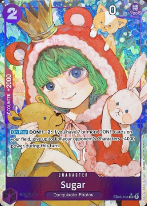 Sugar EB05-034 (Extra Booster: One Piece Heroines Edition Vol. 2)  - Alternate Art Foil