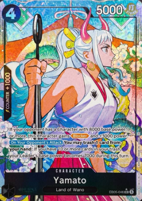 Yamato EB05-046 (Extra Booster: One Piece Heroines Edition Vol. 2)  - Alternate Art Foil