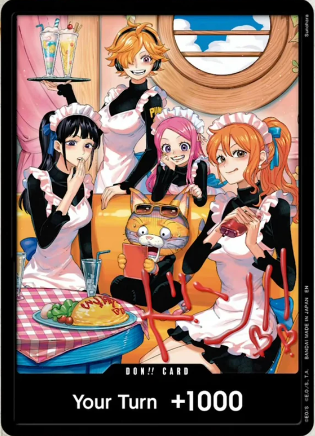 DON!! Card Alternate Art  (Extra Booster: One Piece Heroines Edition Vol. 2)  - Foil