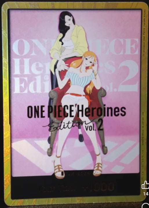 DON!! Card Gold  (Extra Booster: One Piece Heroines Edition Vol. 2)  - Foil