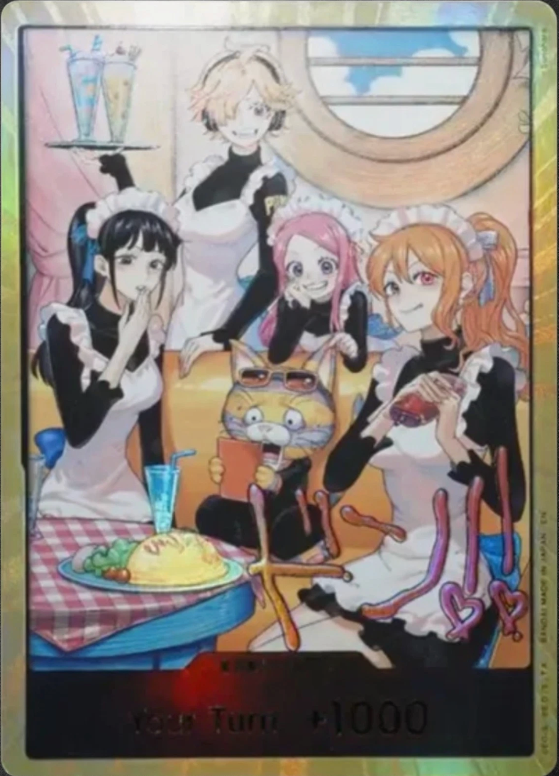 DON!! Card Alternate Art Gold  (Extra Booster: One Piece Heroines Edition Vol. 2)  - Foil