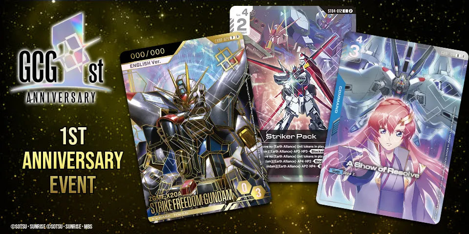 Gundam - 1st Anniversary Event - Sat 3rd October - 10:15am