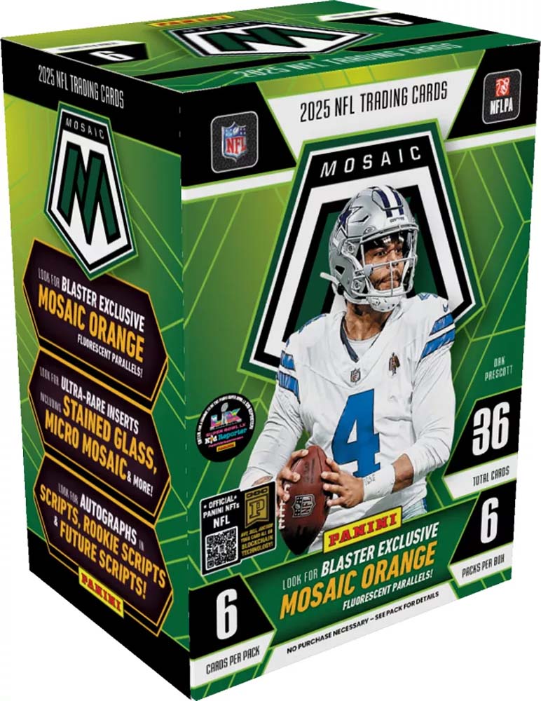 Panini 2025 Mosaic Football Blaster