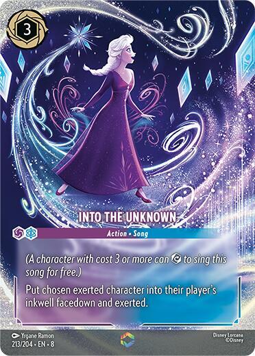 Into the Unknown Enchanted 213/204 (Reign of Jafar)  - Holofoil