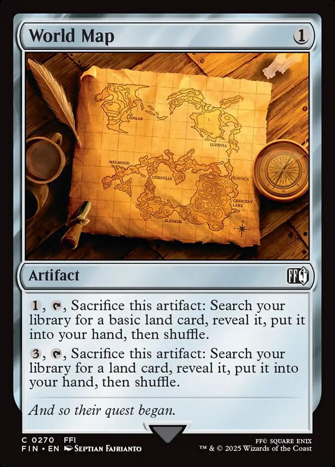 World Map 270 (FINAL FANTASY)  - Foil